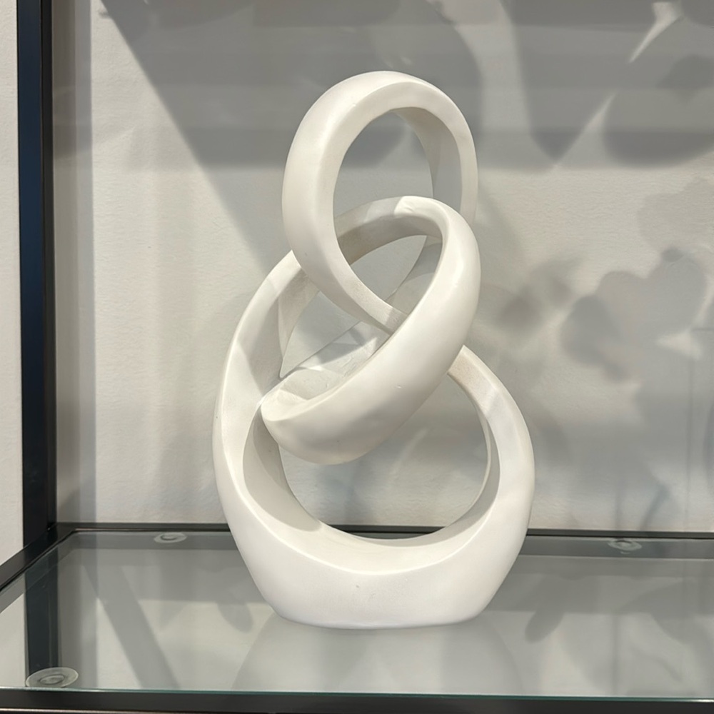 Intricate white home decor